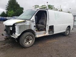 Salvage trucks for sale at Finksburg, MD auction: 2015 Chevrolet Express G2500