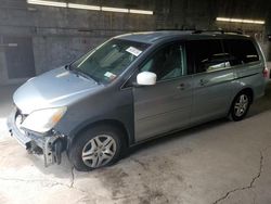 Salvage cars for sale from Copart Angola, NY: 2007 Honda Odyssey EX