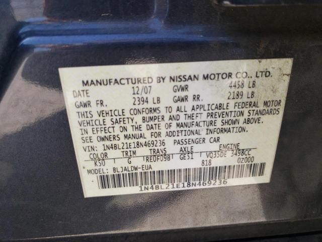 2008 Nissan Altima 3.5SE