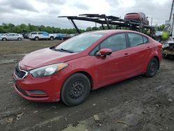 Salvage cars for sale at Windsor, NJ auction: 2015 KIA Forte LX