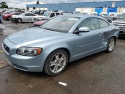 Salvage cars for sale at Woodhaven, MI auction: 2008 Volvo C70 T5