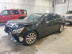 Salvage cars for sale at Franklin, WI auction: 2015 Chevrolet Malibu LTZ
