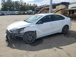 Salvage cars for sale at Eldridge, IA auction: 2021 KIA Forte GT