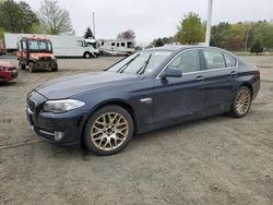 Salvage cars for sale at East Granby, CT auction: 2011 BMW 535 XI