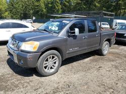 Salvage cars for sale from Copart Graham, WA: 2011 Nissan Titan S