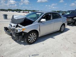 Salvage cars for sale from Copart Arcadia, FL: 2012 Toyota Corolla Base