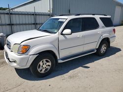 Salvage cars for sale from Copart Hampton, VA: 2002 Toyota Sequoia Limited