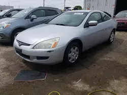 Salvage cars for sale from Copart Chicago Heights, IL: 2005 Honda Accord LX