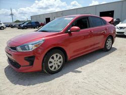 Salvage cars for sale at Jacksonville, FL auction: 2021 KIA Rio LX