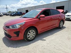 Salvage cars for sale from Copart Jacksonville, FL: 2021 KIA Rio LX