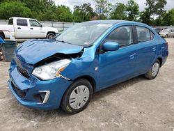 Salvage cars for sale at auction: 2017 Mitsubishi Mirage G4 ES