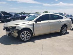 Salvage cars for sale at Grand Prairie, TX auction: 2014 Chevrolet Impala LS