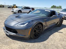 Chevrolet Corvette salvage cars for sale: 2017 Chevrolet Corvette Grand Sport 1LT