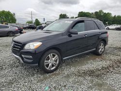 Vehiculos salvage en venta de Copart Mebane, NC: 2013 Mercedes-Benz ML 350