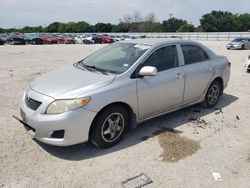 Salvage cars for sale at San Antonio, TX auction: 2010 Toyota Corolla Base