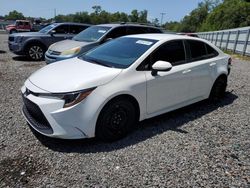 Salvage cars for sale at Riverview, FL auction: 2020 Toyota Corolla LE