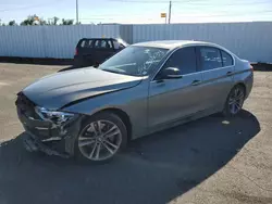 Salvage cars for sale at Portland, OR auction: 2016 BMW 340 XI