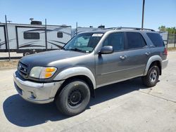 Vehiculos salvage en venta de Copart Sacramento, CA: 2003 Toyota Sequoia SR5