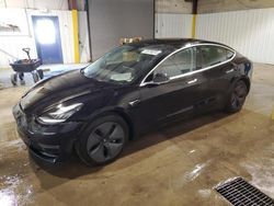 Salvage cars for sale from Copart Glassboro, NJ: 2019 Tesla Model 3