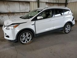 Salvage cars for sale at Phoenix, AZ auction: 2016 Ford Escape Titanium