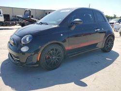 Salvage cars for sale at Wilmer, TX auction: 2015 Fiat 500 Abarth