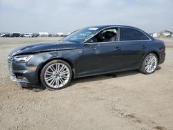 Salvage cars for sale at San Diego, CA auction: 2018 Audi A4 Premium Plus