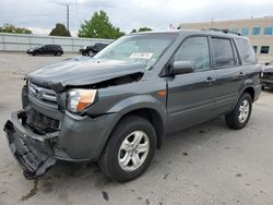 Salvage cars for sale from Copart Littleton, CO: 2008 Honda Pilot VP