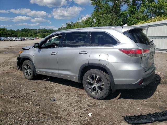 2016 Toyota Highlander XLE