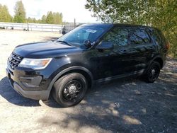 Salvage cars for sale at Arlington, WA auction: 2019 Ford Explorer Police Interceptor