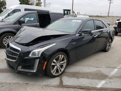 Salvage cars for sale at Rancho Cucamonga, CA auction: 2014 Cadillac CTS Vsport Premium