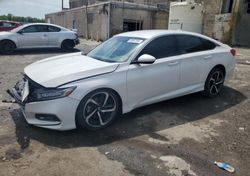 Salvage cars for sale at Fredericksburg, VA auction: 2019 Honda Accord Sport