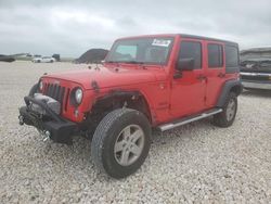 Salvage cars for sale from Copart Temple, TX: 2017 Jeep Wrangler Unlimited Sport