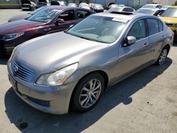 Salvage cars for sale from Copart Martinez, CA: 2008 Infiniti G35
