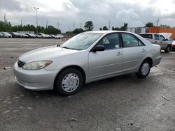 Toyota Camry le Vehiculos salvage en venta: 2005 Toyota Camry LE