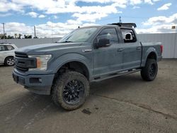 Ford salvage cars for sale: 2019 Ford F150 Supercrew