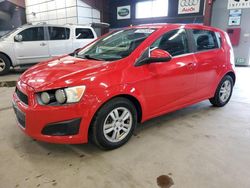 Salvage cars for sale at East Granby, CT auction: 2015 Chevrolet Sonic LT
