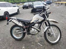 Salvage cars for sale from Copart Waldorf, MD: 2019 Yamaha XT250
