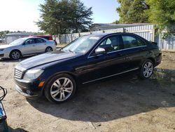 Salvage cars for sale at Seaford, DE auction: 2009 Mercedes-Benz C 300 4matic
