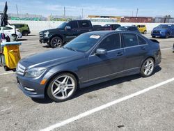 Salvage cars for sale at Van Nuys, CA auction: 2011 Mercedes-Benz C300