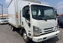 Salvage trucks for sale at Mercedes, TX auction: 2017 Isuzu NPR