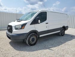 Buy Salvage Trucks For Sale now at auction: 2017 Ford Transit T-250
