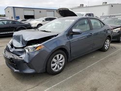 Salvage cars for sale at Vallejo, CA auction: 2015 Toyota Corolla L