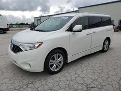 Salvage cars for sale from Copart Kansas City, KS: 2012 Nissan Quest S
