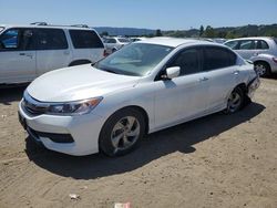 Salvage cars for sale at San Martin, CA auction: 2017 Honda Accord LX
