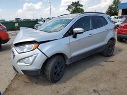 Carros salvage para piezas a la venta en subasta: 2019 Ford Ecosport SE