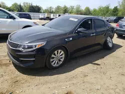 Salvage cars for sale at Windsor, NJ auction: 2016 KIA Optima EX