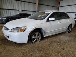 Salvage cars for sale at Houston, TX auction: 2004 Honda Accord EX