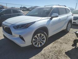 Toyota Highlander Limited salvage cars for sale: 2022 Toyota Highlander Limited