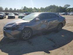 Salvage cars for sale at Florence, MS auction: 2017 Toyota Camry LE