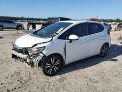 Salvage cars for sale at Houston, TX auction: 2018 Honda FIT EX